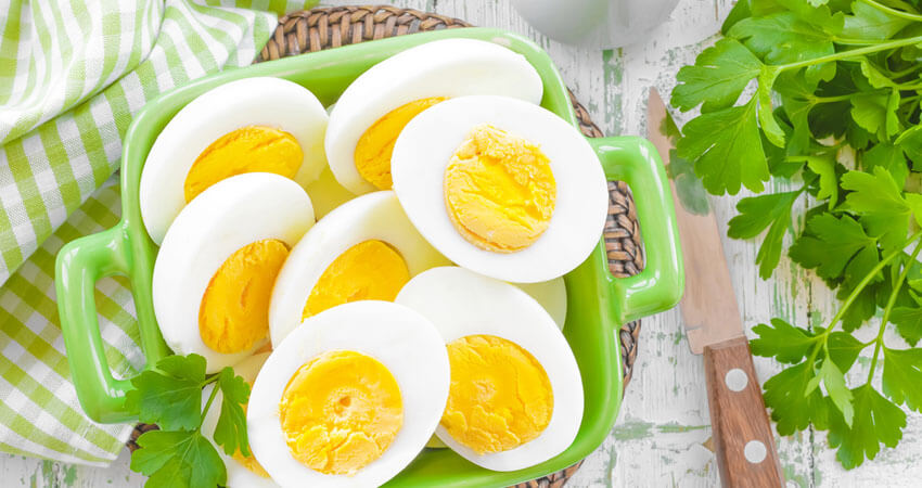High Protein Snack - Boiled Eggs