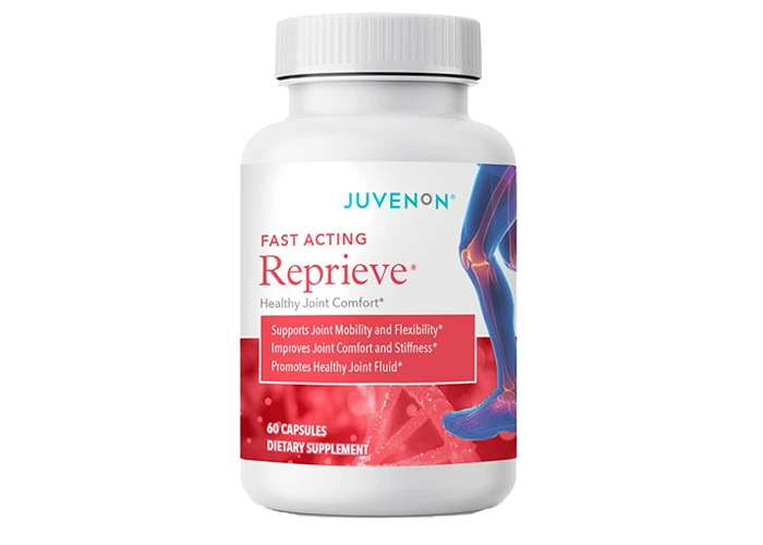 Juvenon fast-acting Reprieve for healthy joint comfort