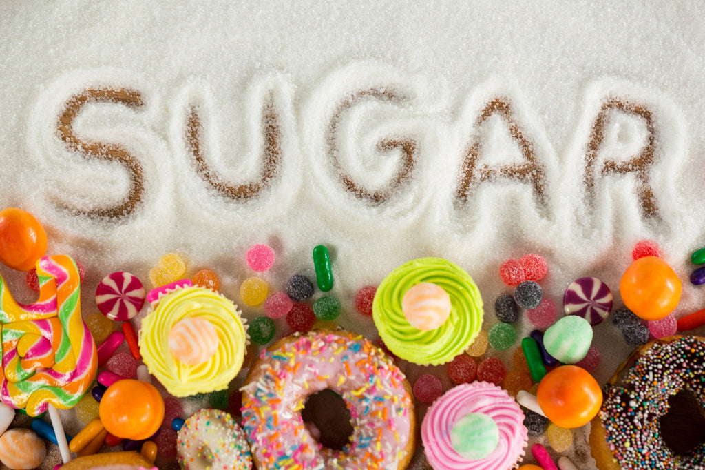 sugar, candy, doughnuts, cupcakes