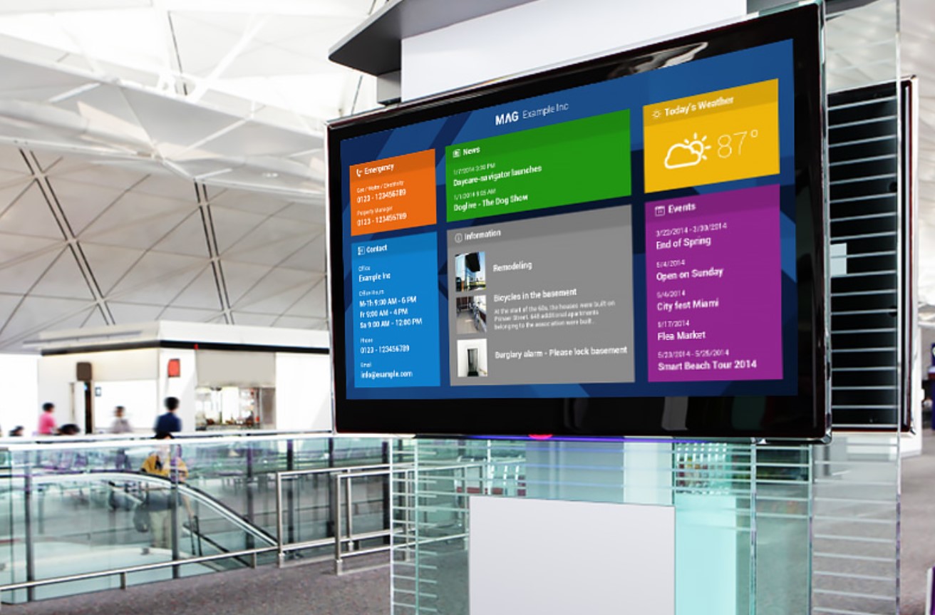 digital signage for retail store