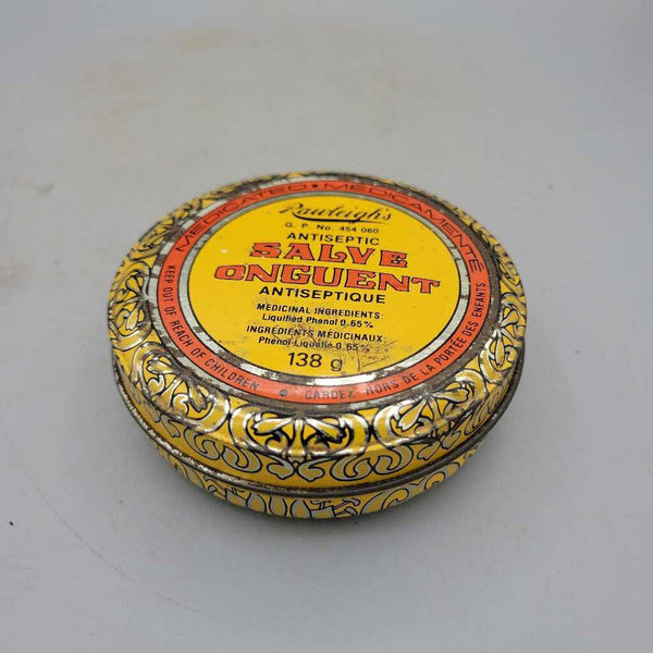 Vintage French Pastille Valda Lithograph Tin Box