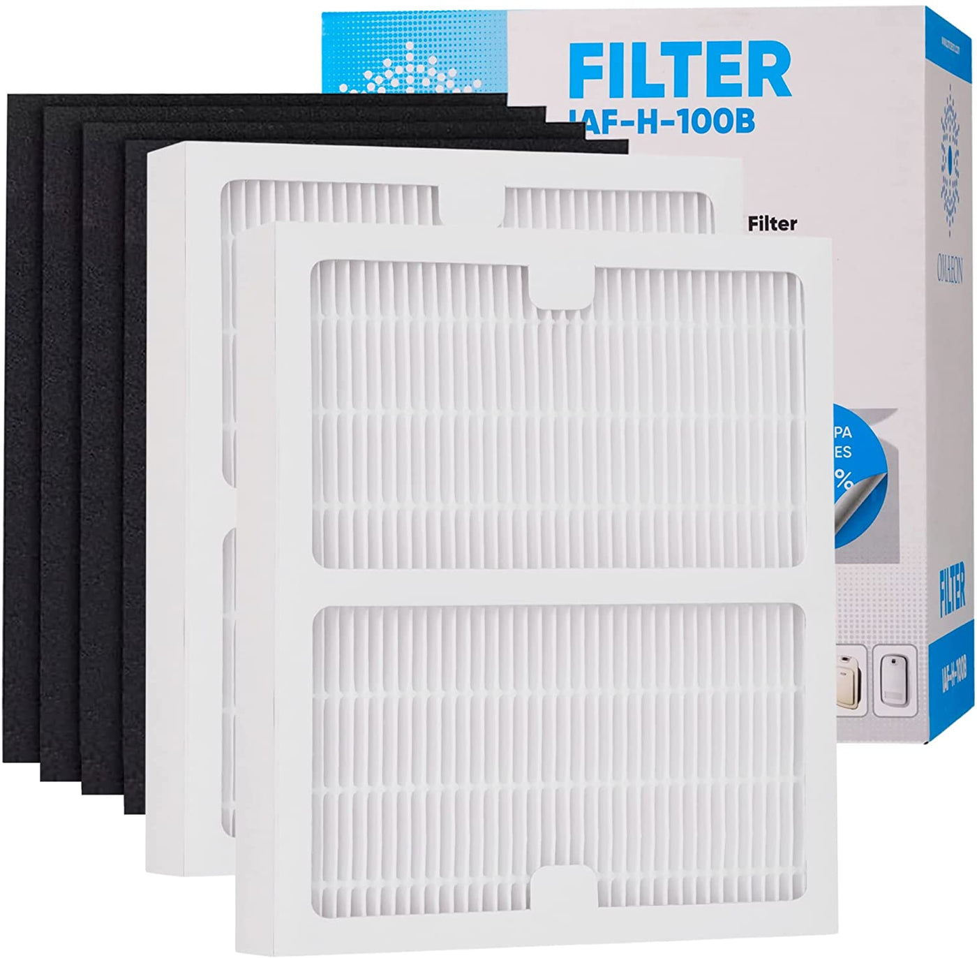 Idylis replacement filter B compatible with Idylis Air Purifier, Part # IAF-H-100B