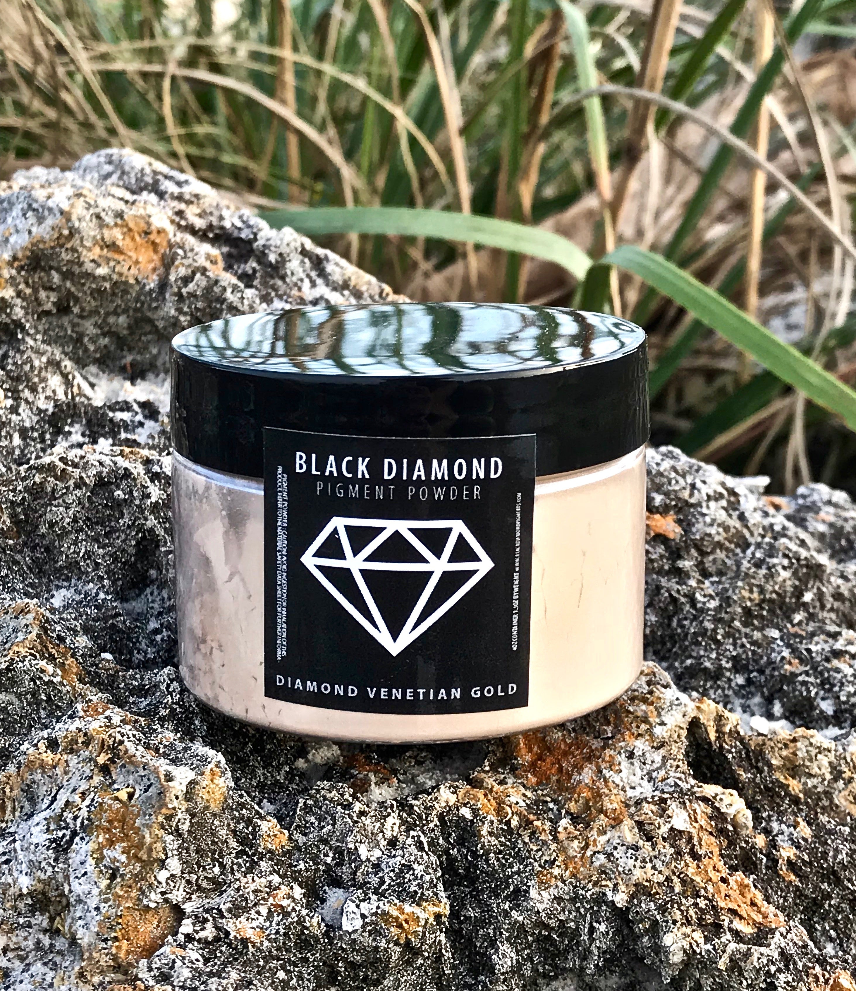 Black Diamond Pigments 24K Gold - Professional grade mica powder pigment –  The Epoxy Resin Store