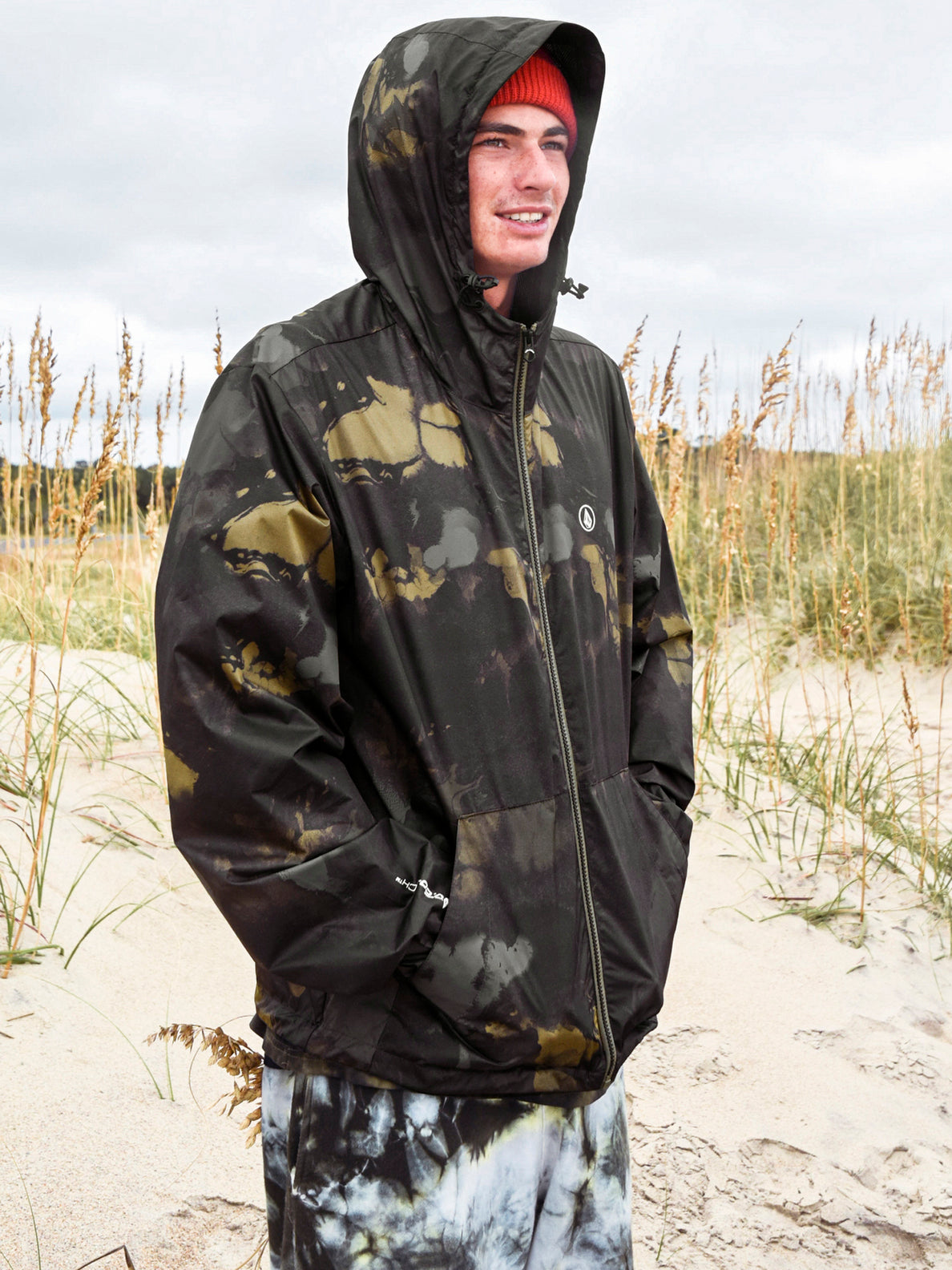 SOPH FCRB CAMO STAR HOOD PULL OVER PARKA
