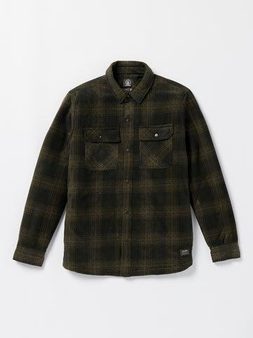 Volcom Flartin Plaid Flannel Shirt, $59, Macy's