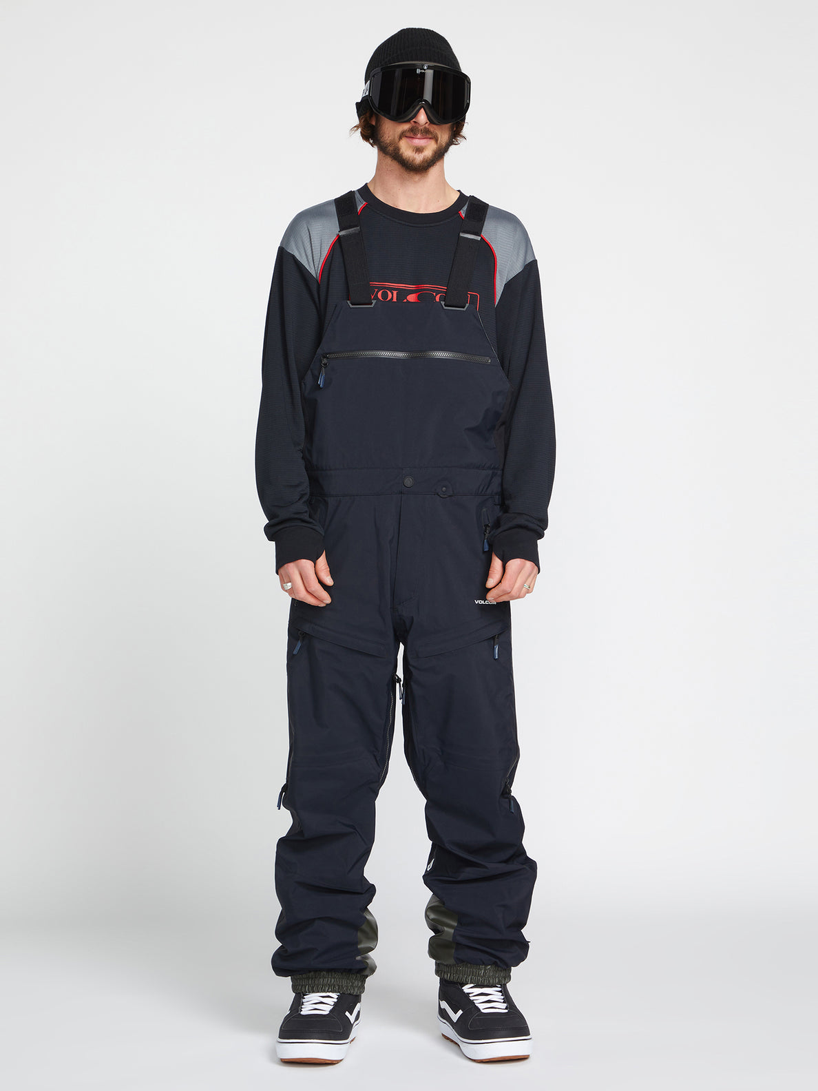 Mens 3L Gore-Tex Bib Overhauler - Black – Volcom Canada