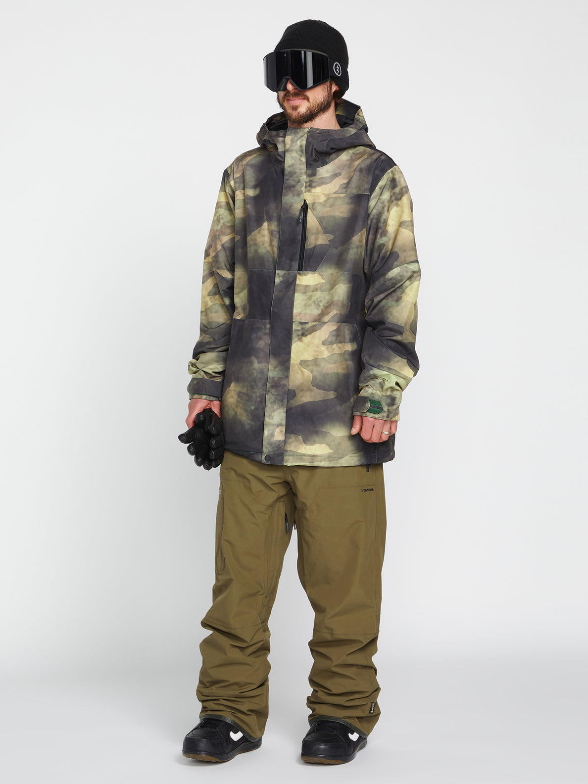 Mens L Gore-Tex Pants - Dark Teak – Volcom Canada