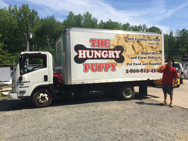 The Hungry Puppy Delivery Truck