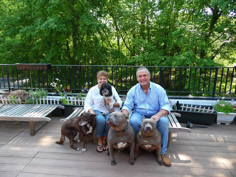 The Hungry Puppy Owners with their Pups