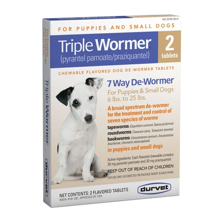 triple wormer for puppies