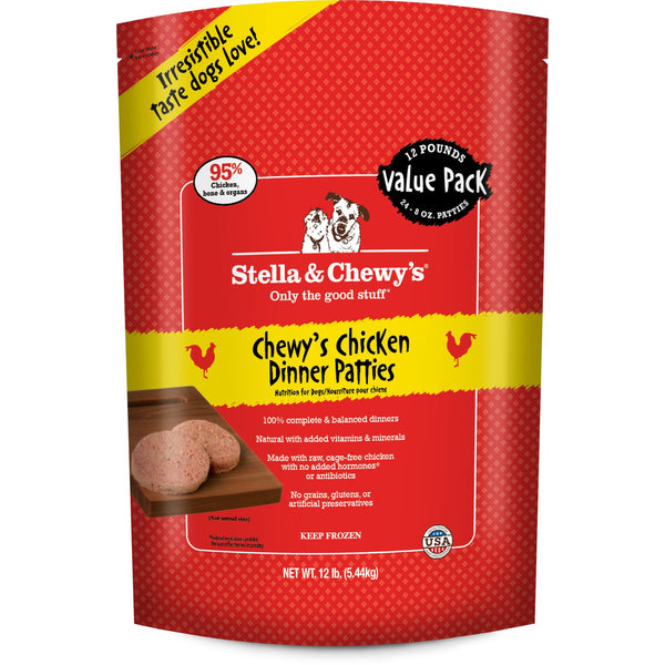 stella and chewy's frozen raw dog food