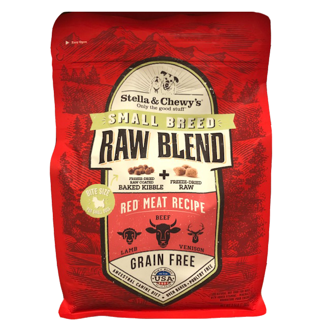 stella and chewy raw blend red meat recipe