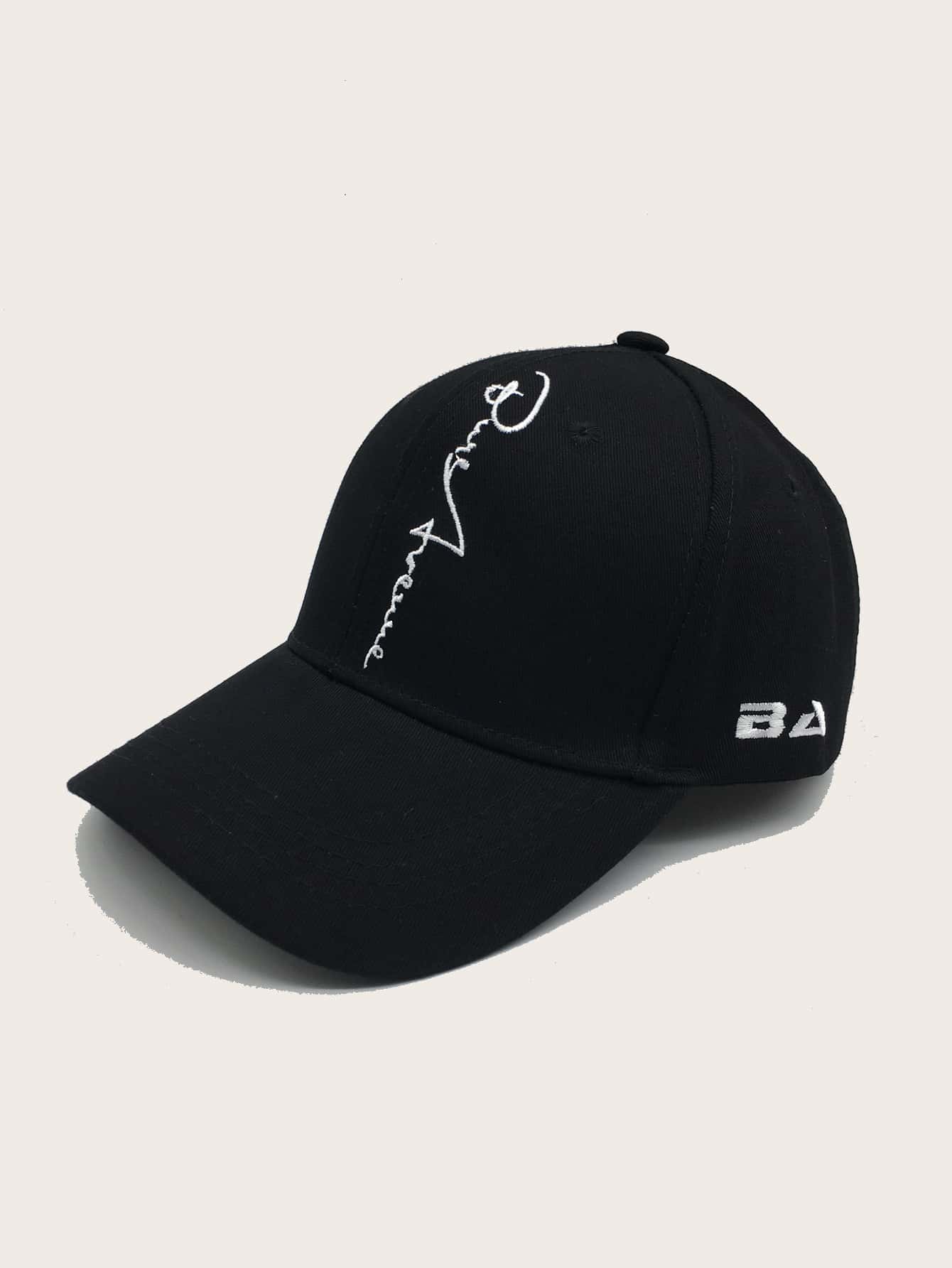 Men Letter Embroidery Baseball Cap