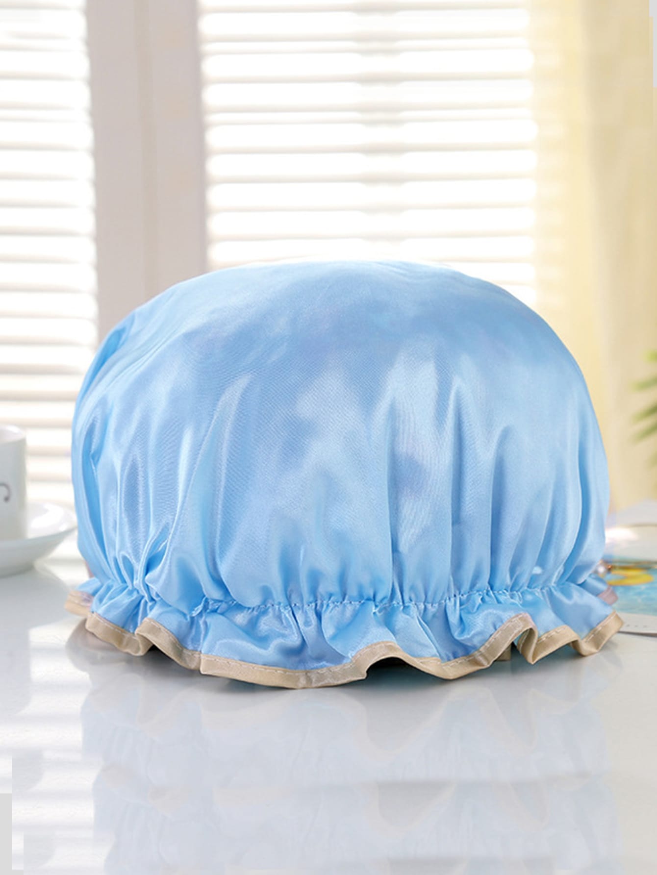 Plain Waterproof Shower Cap