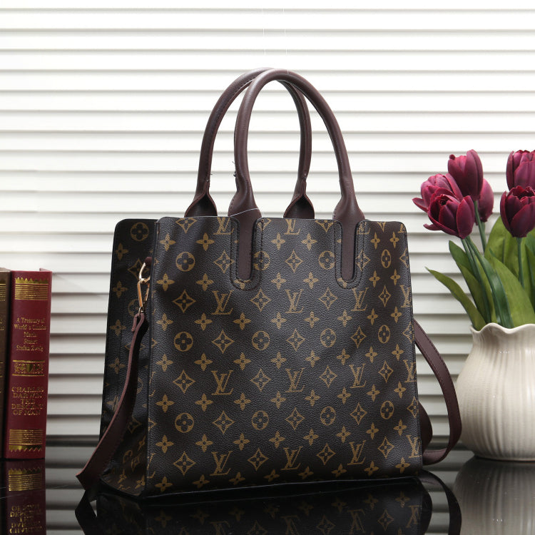 Louis Vuitton LV Fashion Leather Handbag Satchel Tote