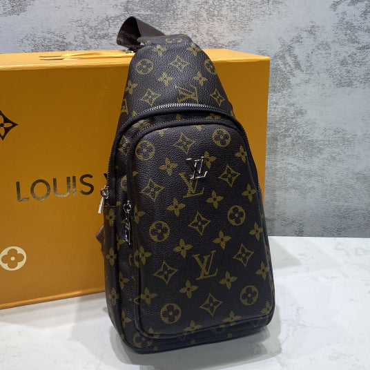 LV Louis Vuitton Fashion Leather Crossbody Satchel Shoulder Bag