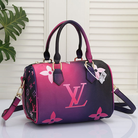 Louis Vuitton LV Fashion Leather Handbag Satchel Tote