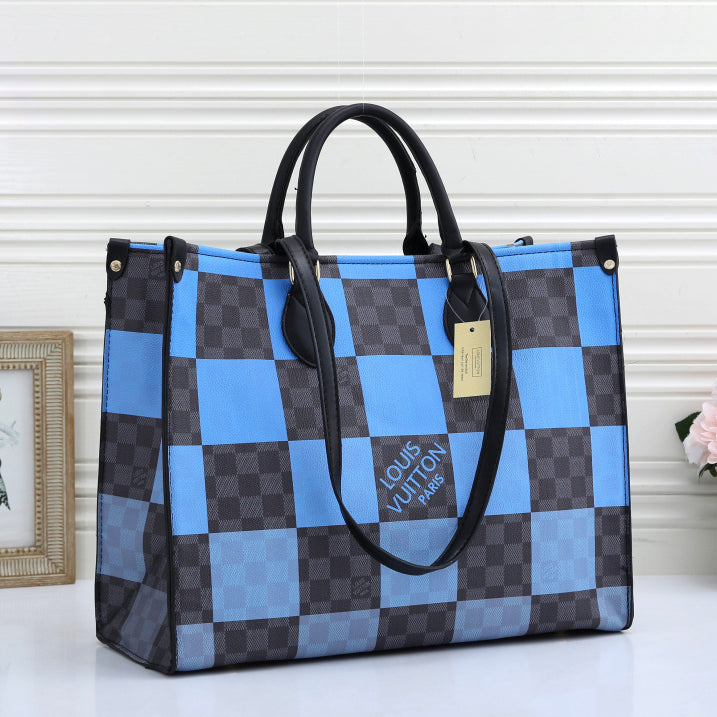Louis Vuitton LV Fashion Leather Handbag Satchel Tote Bag