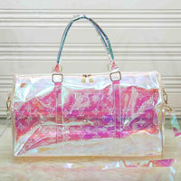 Louis Vuitton LV Women Men Luggage bag color cloud printing gradient