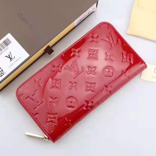 Louis Vuitton Clutch Bag Wristlet LV Classic Women Leather Embossing High Quality Wallet Purse