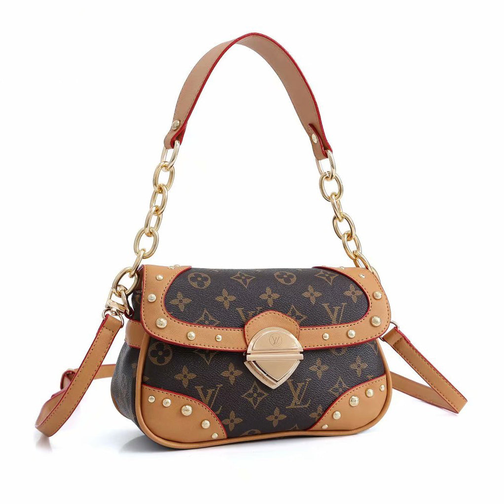 Louis Vuitton Fashion Leather Handbag Crossbody Shoulder Bag Satchel
