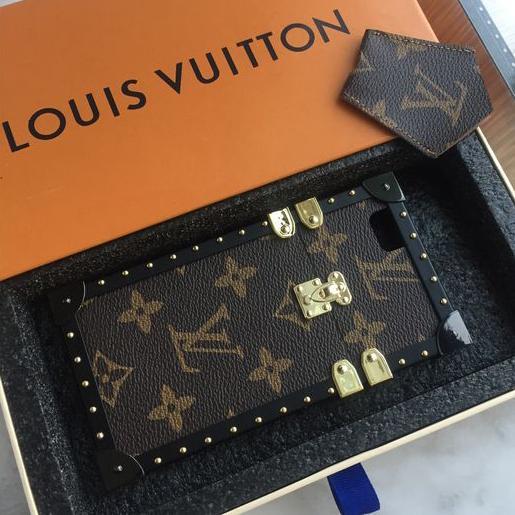 Louis Vuitton Leather iphone 13 Case LV iPhone 12 Pro Max Cover