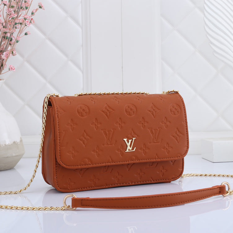 LV Louis Vuitton Fashion Classics Embossing Ladies Shoulder Bag