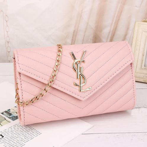 YSL Yves Saint laurent Women Leather Fashion Handbag Tote Crossb