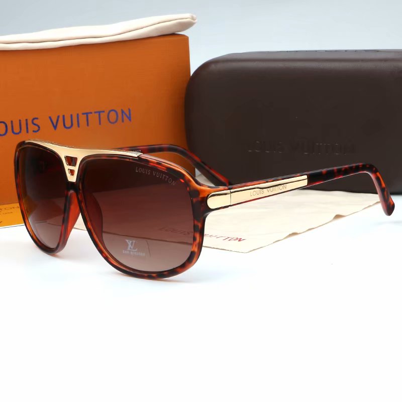 Louis Vuitton LV Casual Popular Summer Sun Shades Eyeglasses Gla