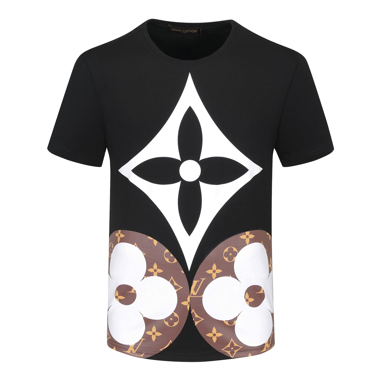 LV Louis Vuitton Casual Fashion Print T-Shirt