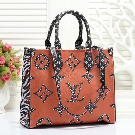 LV Louis Vuitton Women Fashion Leather Handbag Crossbody Satchel
