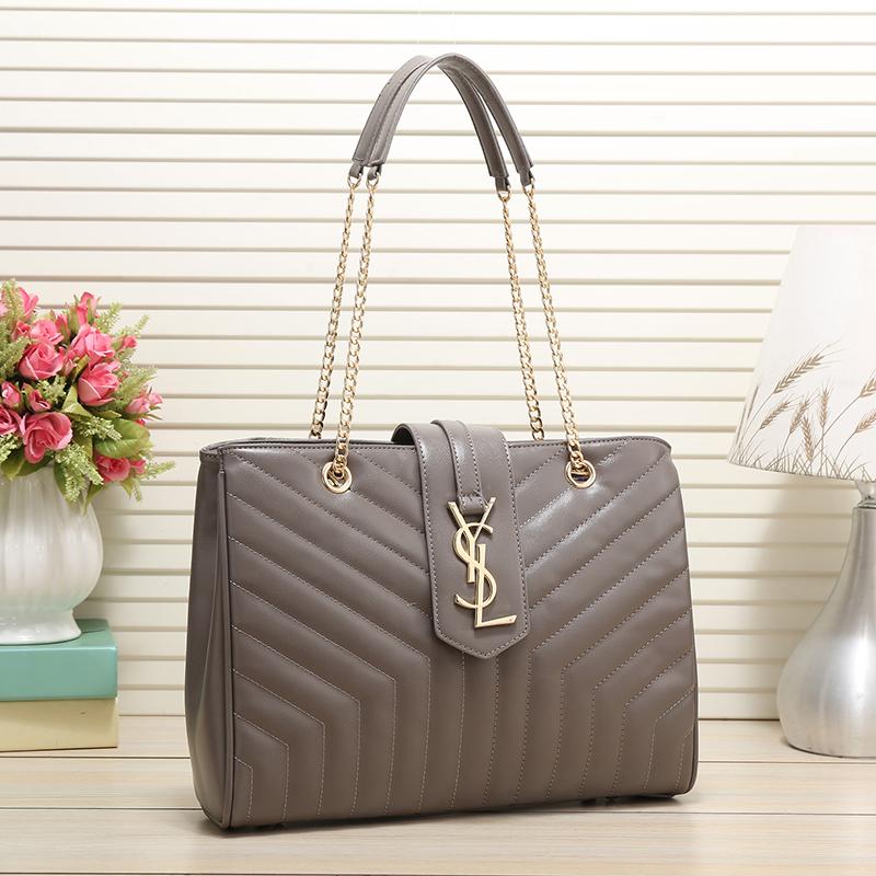 YSL Yves Saint laurent Women Fashion Leather Chain Satchel Shoulder Bag Handbag