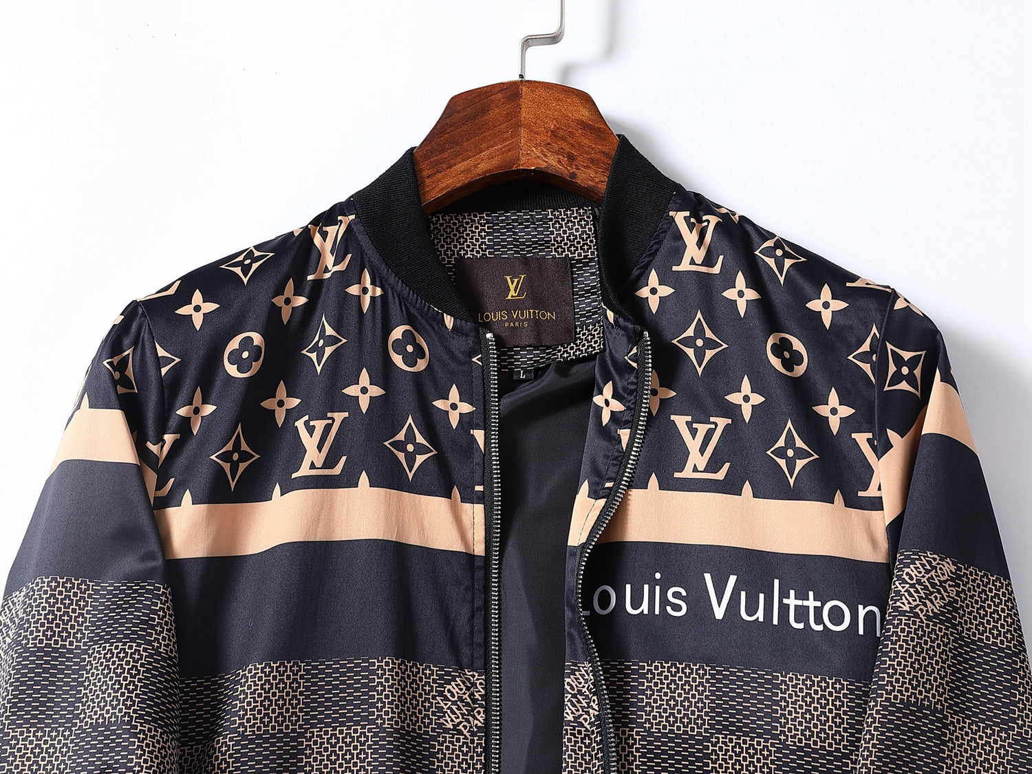 LV Louis Vuitton Classic Fashion Open Placket Jacket Coat