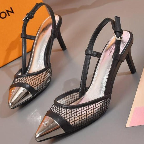 Louis Vuitton Women Fashion Casual Pointed Toe High Heels Shoes