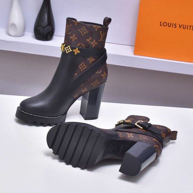 LV Louis Vuitton Fashion Classic High Top Boots Shoes