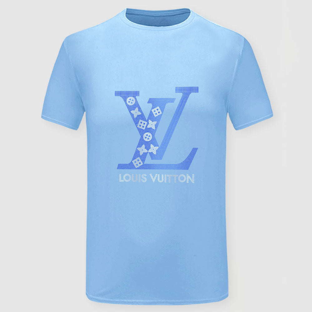 LV Louis Vuitton Casual Fashion Print T Shirt