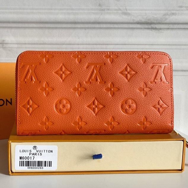 Louis Vuitton LV Classic Leather Print Wallet Purse