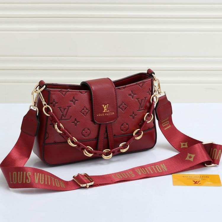 LV Louis Vuitton Fashion Ladies Chain Handbag Shoulder Messenger