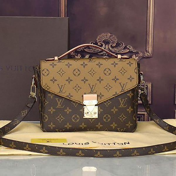 LV Louis Vuitton Womens Fashion Printed Vintage Crossbody Shoulder