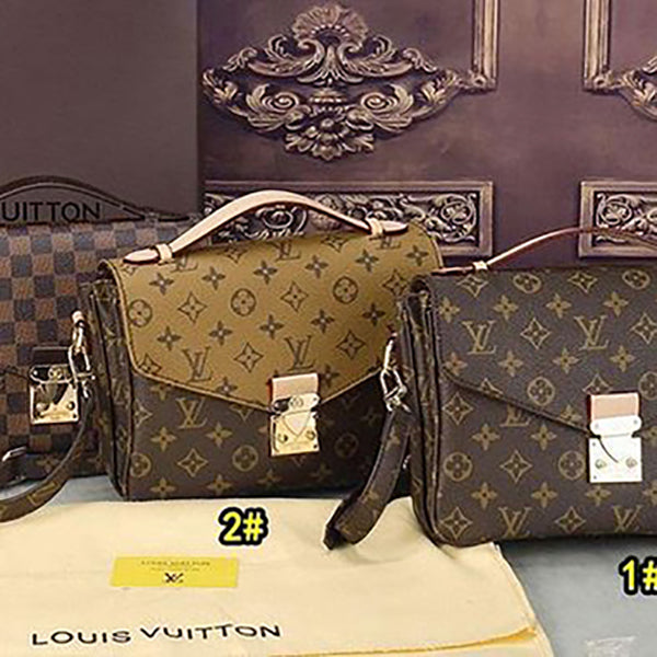 LV Louis Vuitton Women's Fashion Printed Vintage Crossbody Shoulder