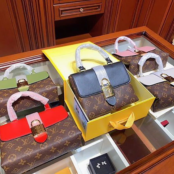 LV Locky BB lock bag Louis Vuitton Women Handbag Clamshell bag