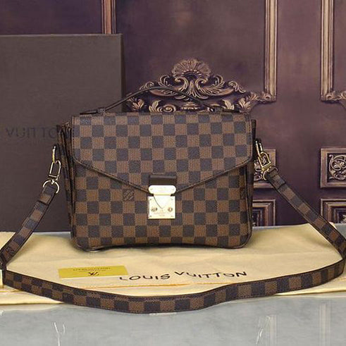 LV Louis Vuitton Women's Fashion Printed Vintage Crossbody Shoulder