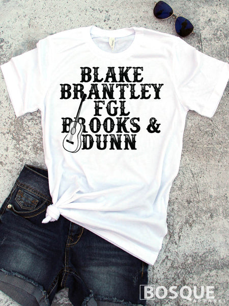 Blake Brantley FGL Brooks & Dunn Country Unisex t-shirt