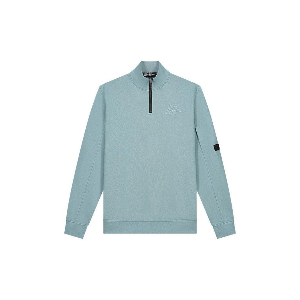 Pocket Quarter Zip Light Blue - Mansion Clothing product image