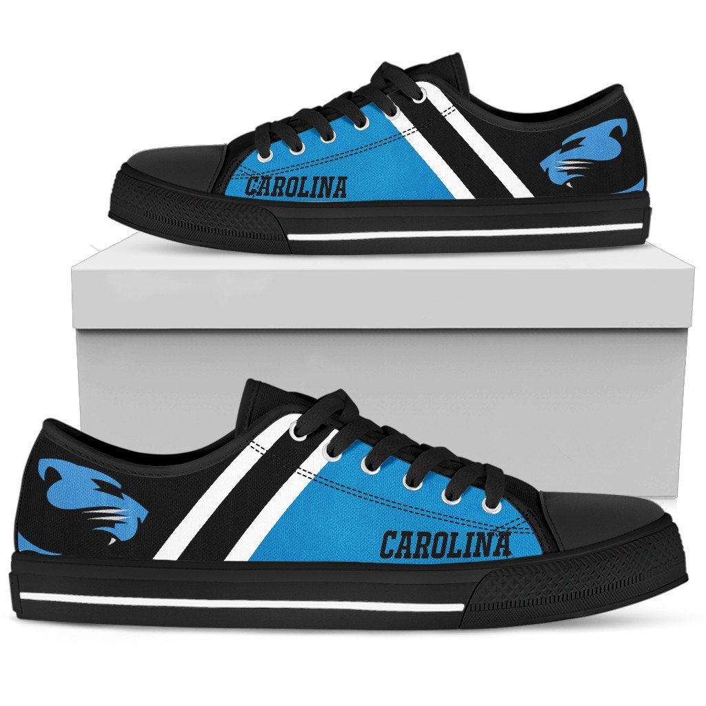 Carolina Panthers Shoes - Casual Canvas 