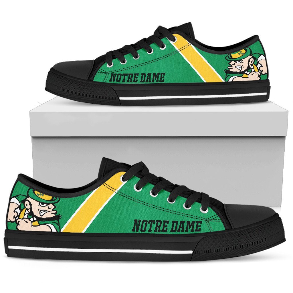 notre dame shoes green