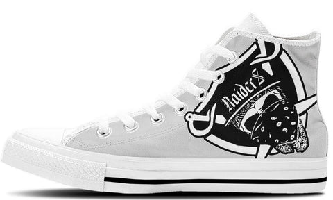 raiders chuck taylors