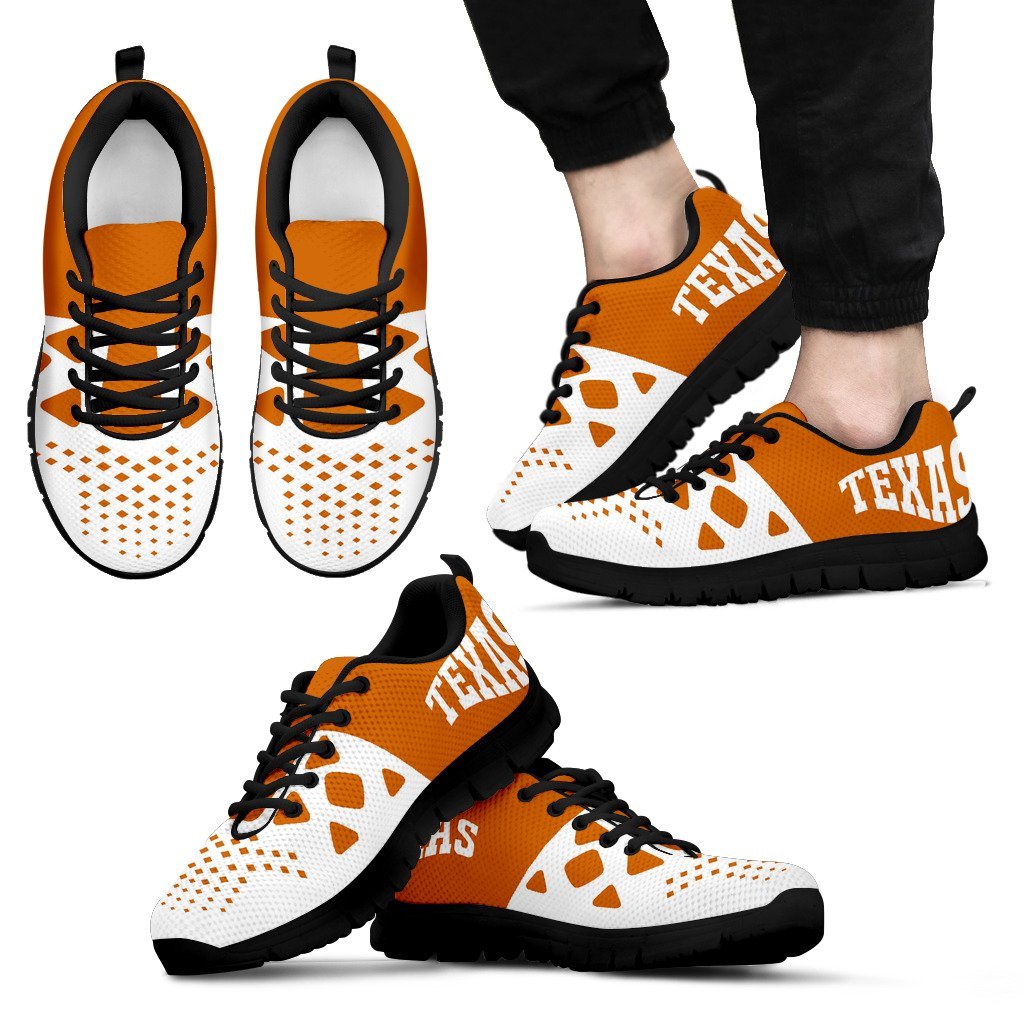 Texas Longhorns Running Shoes - Gym Sneakers – FansKiks.com