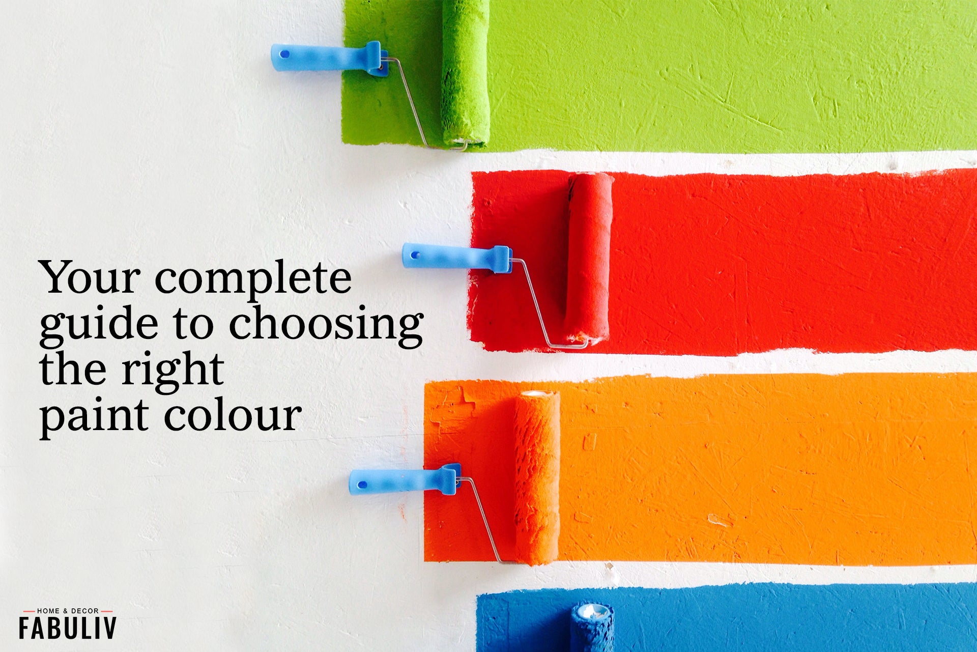 how to choose the right paint colour