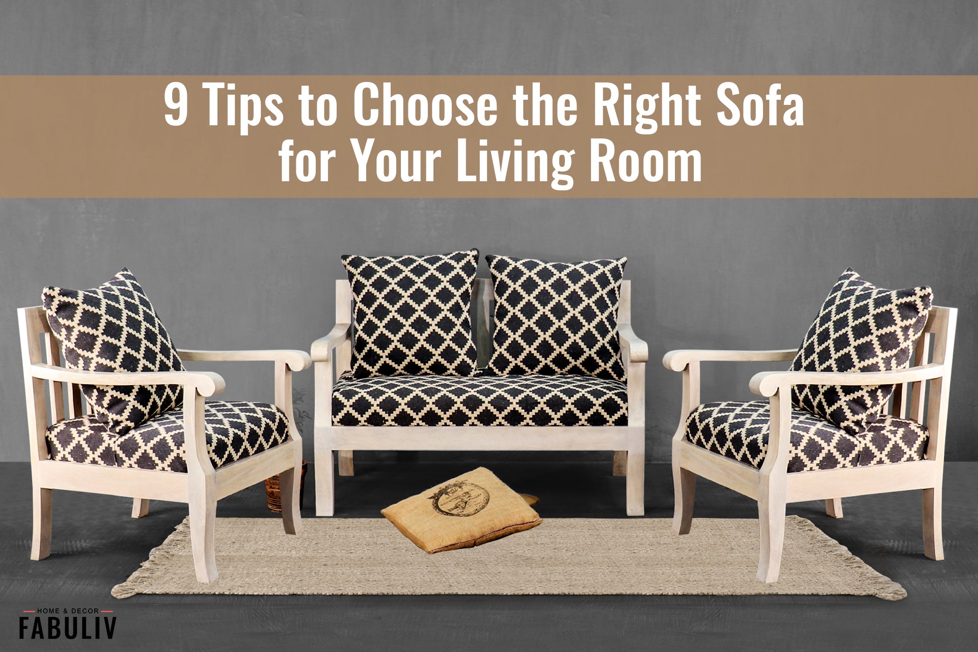 how to choose a sofa set 